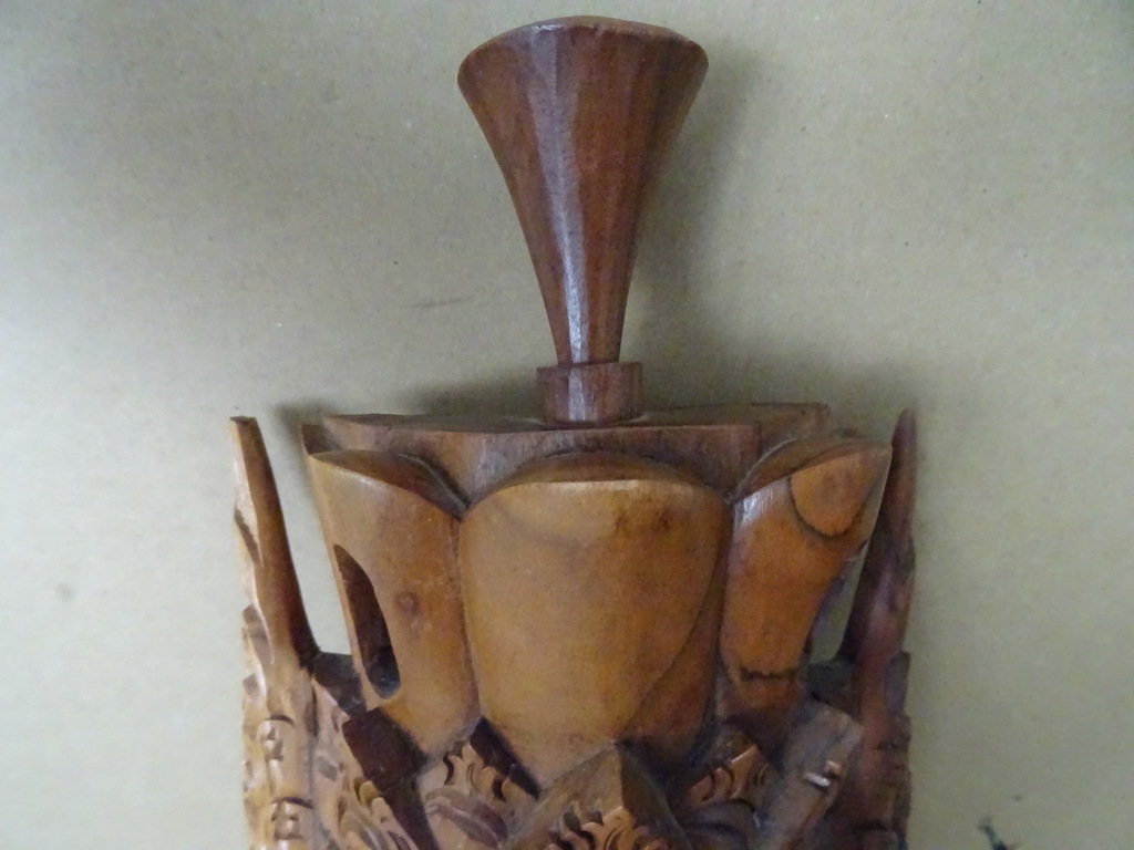 Houten Barong masker Indonesië 38cm - Afbeelding 3