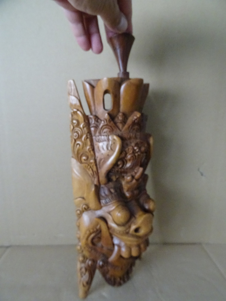 Houten Barong masker Indonesië 38cm - Afbeelding 7