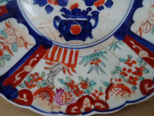 19-eeuws Japans Imari wandbord 29cm