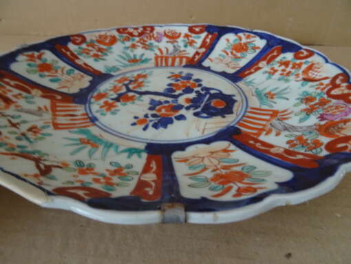 19-eeuws Japans Imari wandbord 29cm