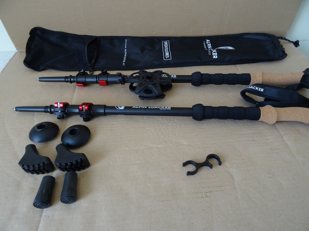 Alpin loacker 4 season light alpine pole wandelstokken Nieuw - Afbeelding 5