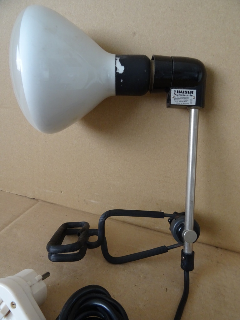 Vintage designlamp Kaiser klemlamp Bauhaus stijl Vintage designlamp Kaiser klemlamp Bauhaus stijl