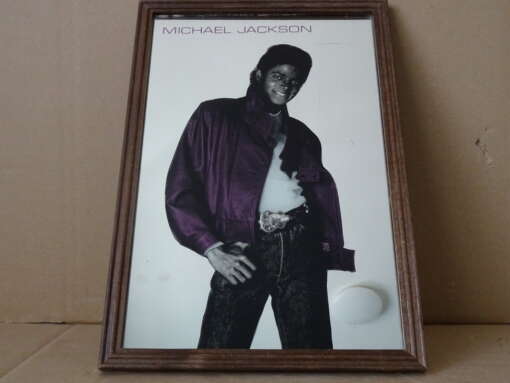 Michael Jackson spiegel 22x32cm