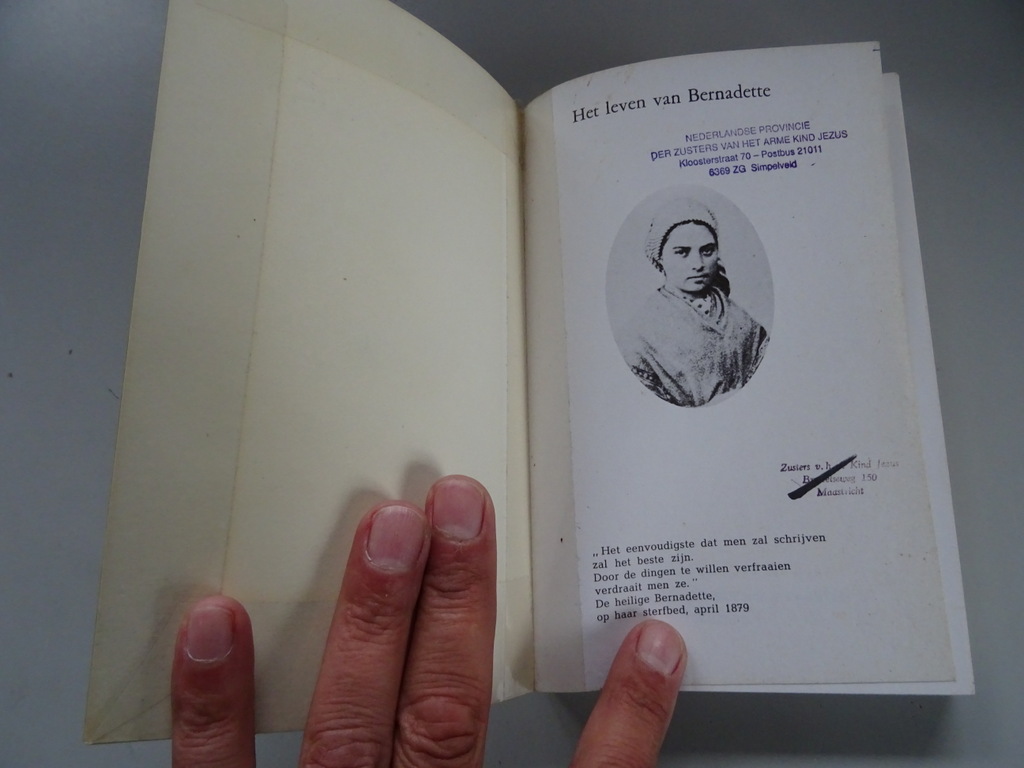 René Laurentin Het leven van Bernadette - Afbeelding 5