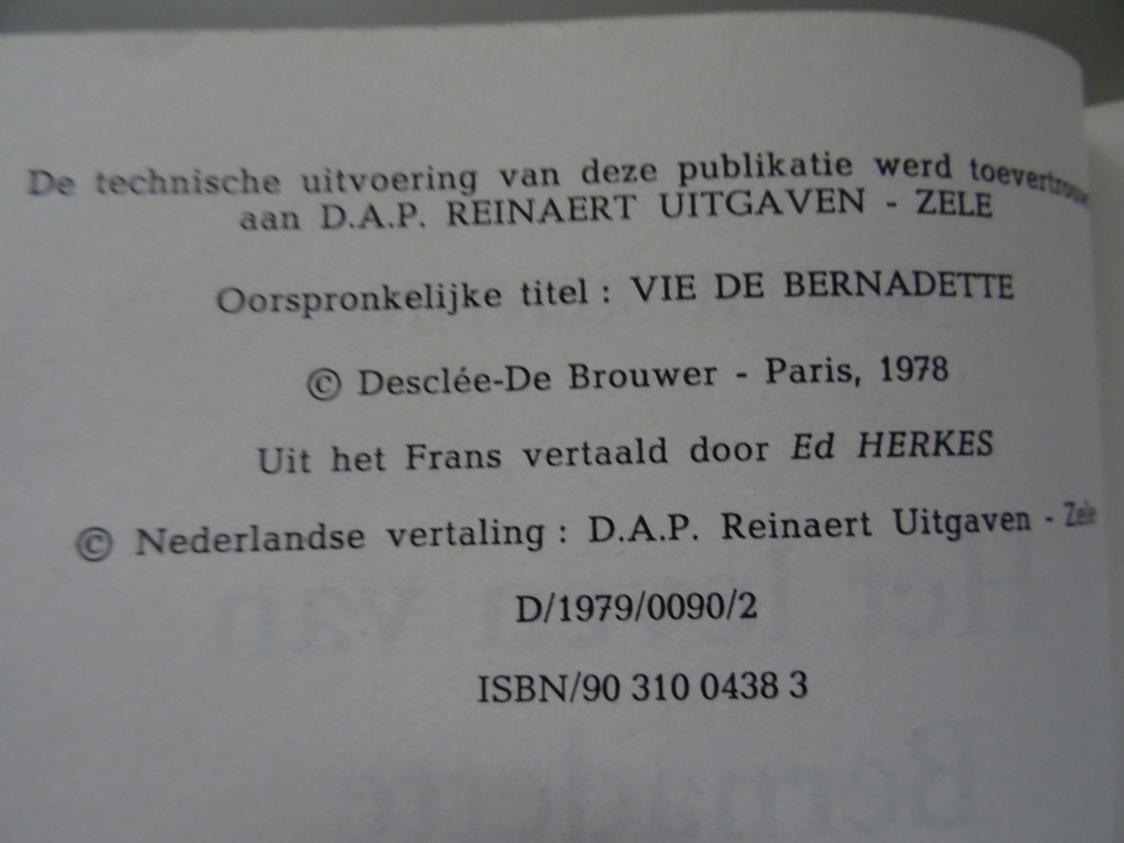 René Laurentin Het leven van Bernadette - Afbeelding 9