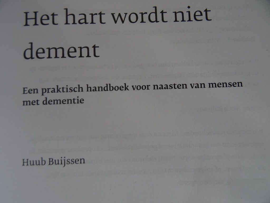 Huub Buijssen Het hart wordt niet dement Handboek - Afbeelding 4