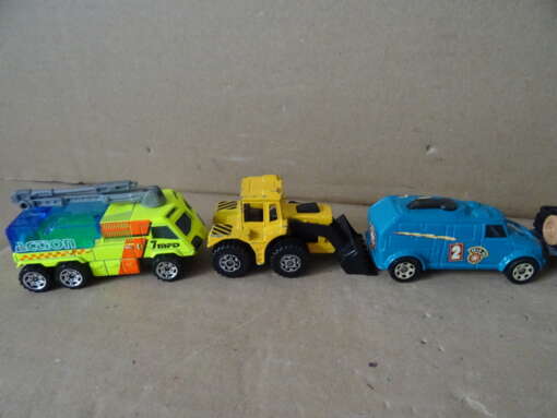 Collectie van 9 Matchbox autootjes
