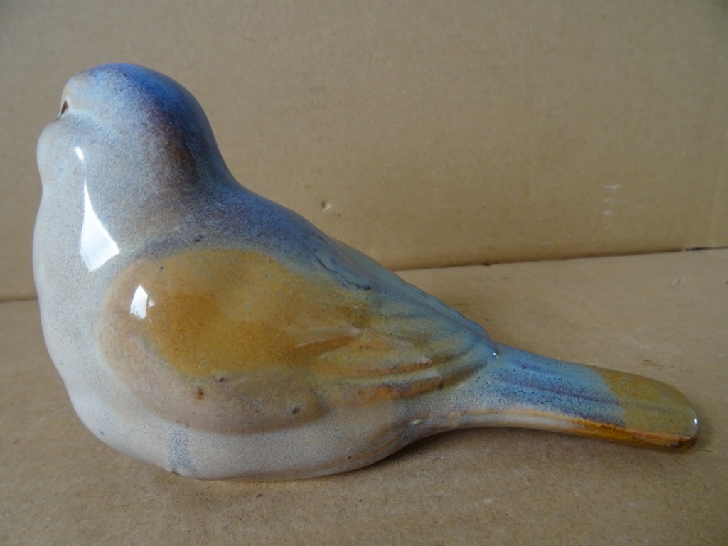 Aardewerk beeld vogel vintage - Afbeelding 4