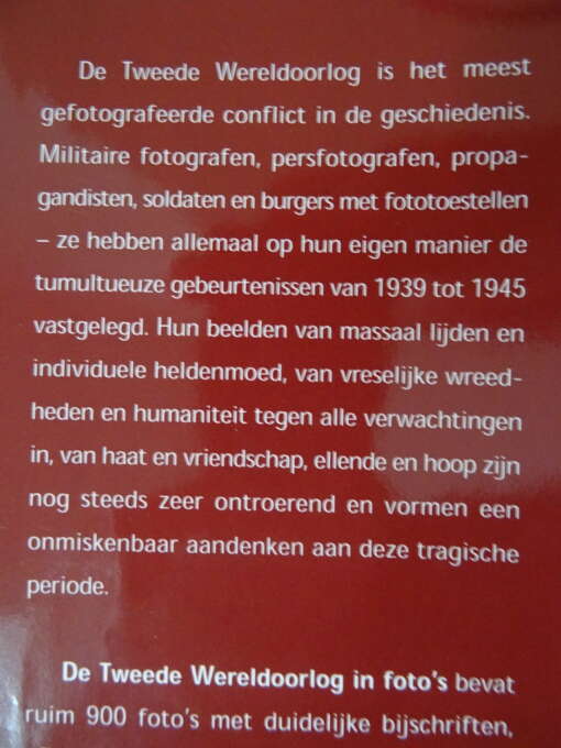 David Boyle De Tweede Wereldoorlog in foto's