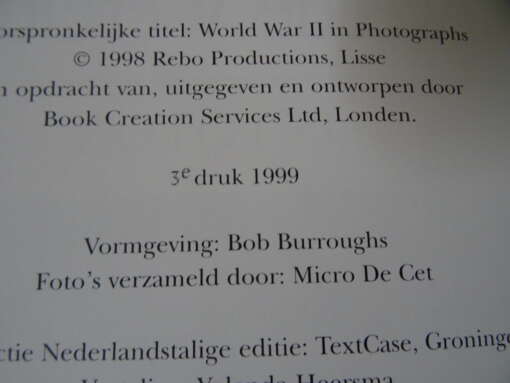 David Boyle De Tweede Wereldoorlog in foto's