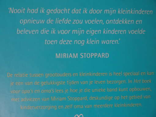 Miriam Stoppard Het boek voor opa's en oma's