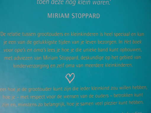 Miriam Stoppard Het boek voor opa's en oma's