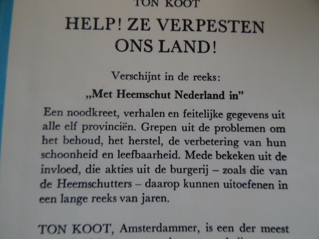 Ton Koot Help! Ze verpesten ons land - Afbeelding 4
