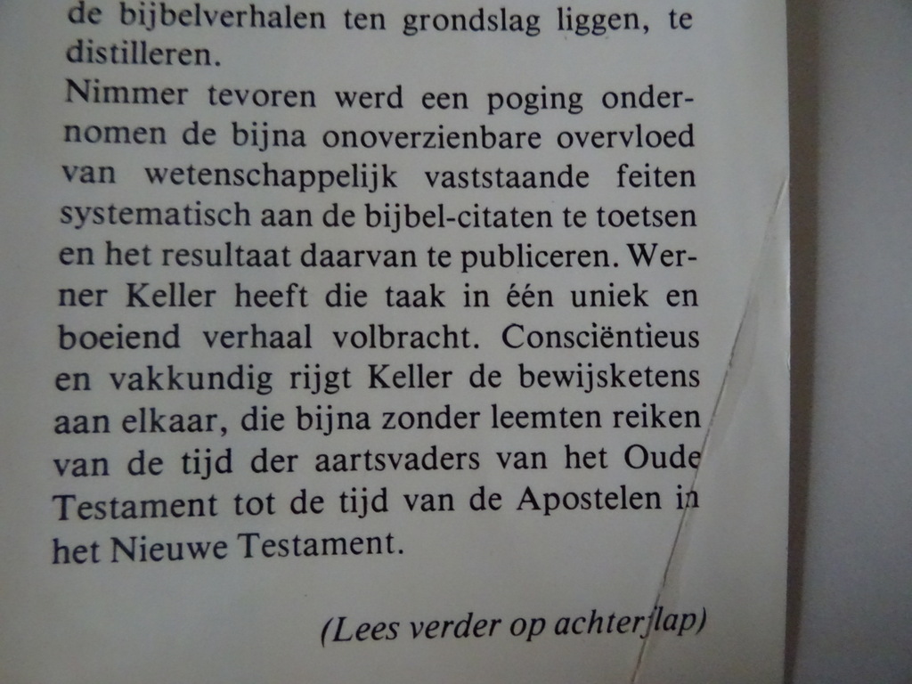 Werner Keller De bijbel heeft toch gelijk - Afbeelding 6
