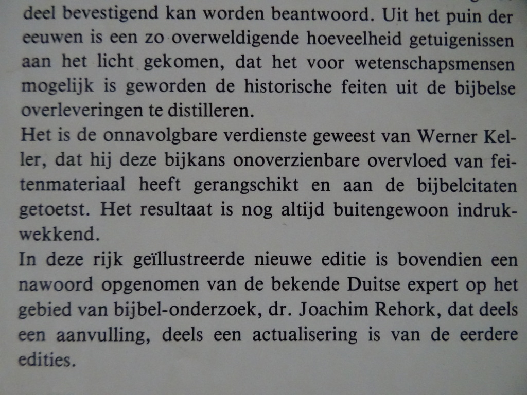 Werner Keller De bijbel heeft toch gelijk - Afbeelding 19