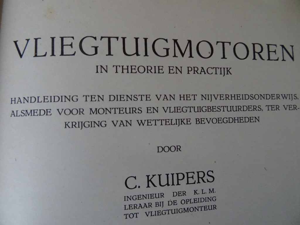 C. Kuipers Vliegtuigmotoren in theorie en practijk - Afbeelding 4