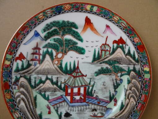 Chinese sierschaal vintage 26cm