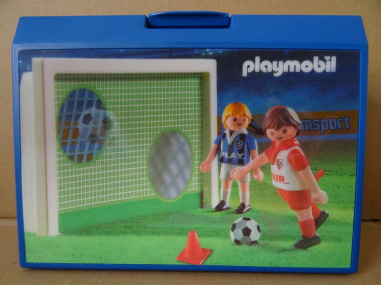 Playmobil voetbal spelletje doelschieten 4701