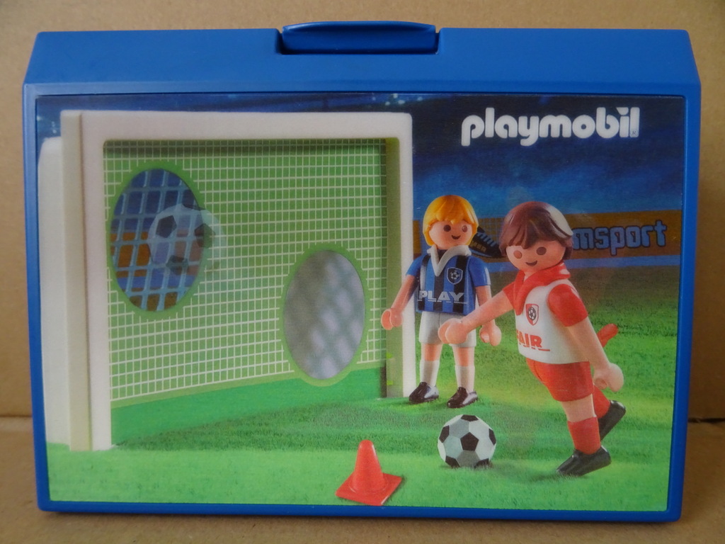 Playmobil voetbal spelletje doelschieten 4701