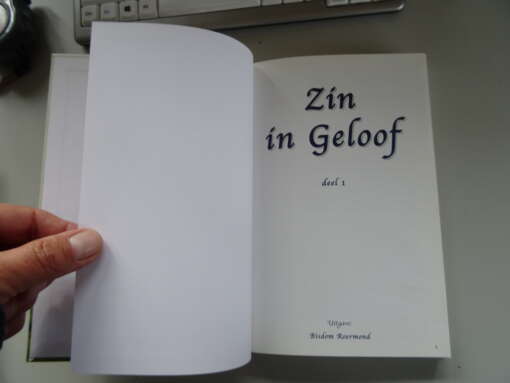 Jules de Bruin Zin in Geloof deel 1