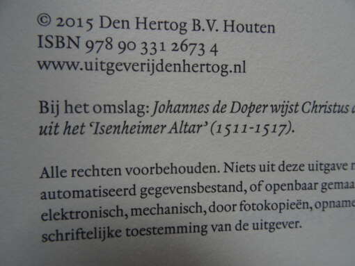Ds. D. W. Tuinier De vriend van de bruidegom