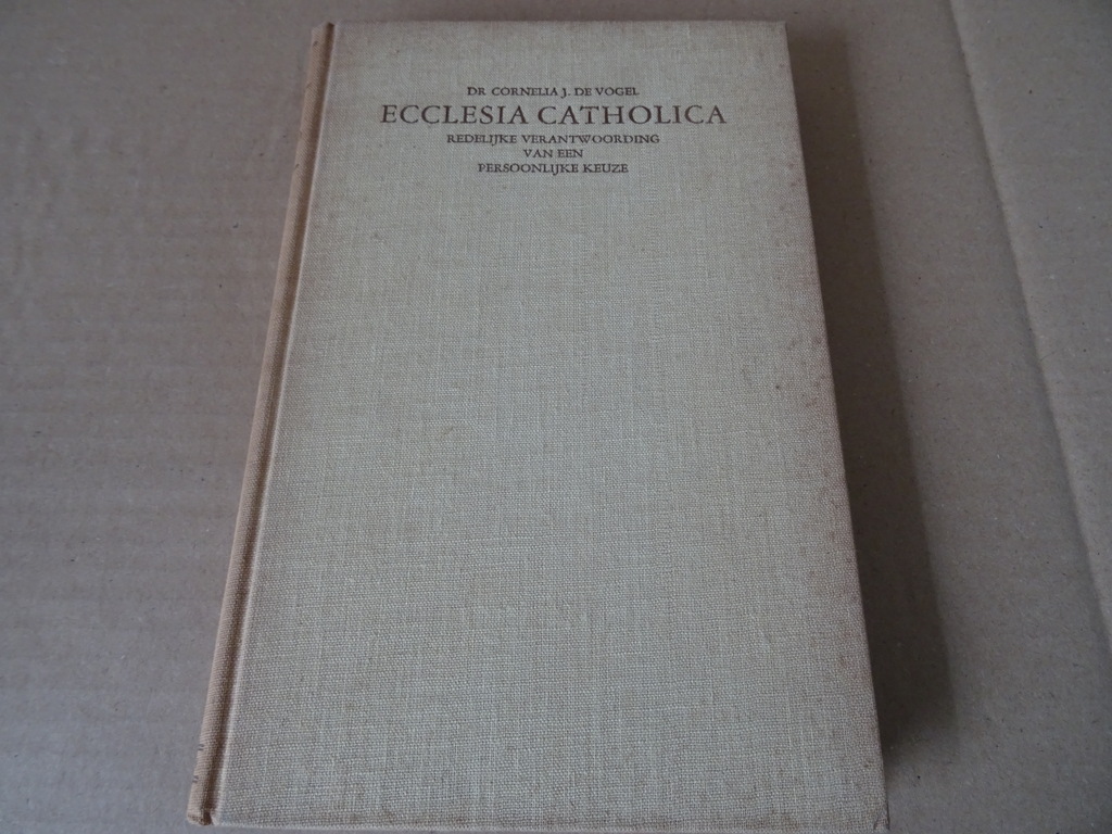 Dr. Cornelia J. de Vogel Ecclesia Catholica - Afbeelding 2