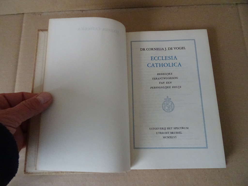 Dr. Cornelia J. de Vogel Ecclesia Catholica - Afbeelding 5