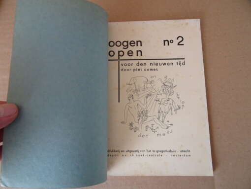 Piet Oomes Oogen open voor den nieuwen tijd No 2