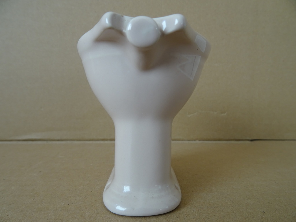 Sphinx asbak toiletpot beige - Afbeelding 3