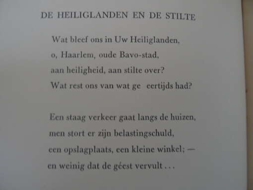 De Haagse Heiliglanden 16 gedichten
