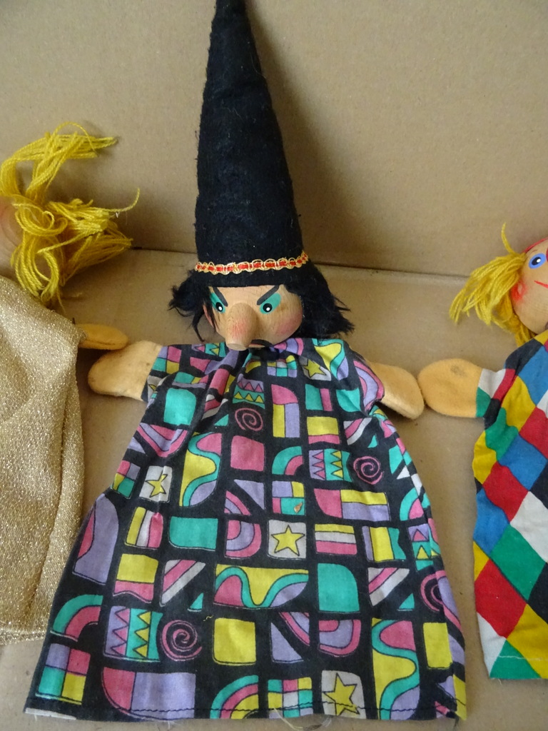 Collectie poppenkastpoppen met houten hoofd - Afbeelding 7
