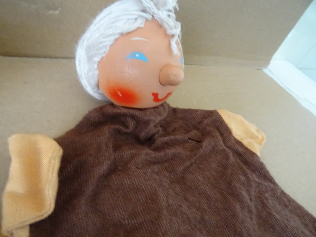 Collectie poppenkastpoppen met houten hoofd - Afbeelding 9