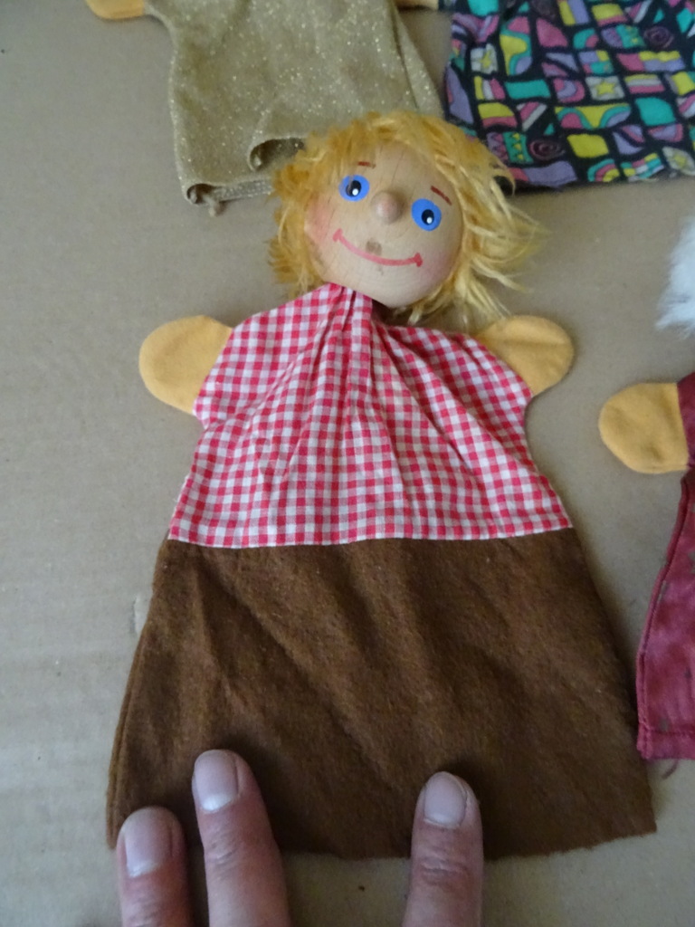 Collectie poppenkastpoppen met houten hoofd - Afbeelding 12