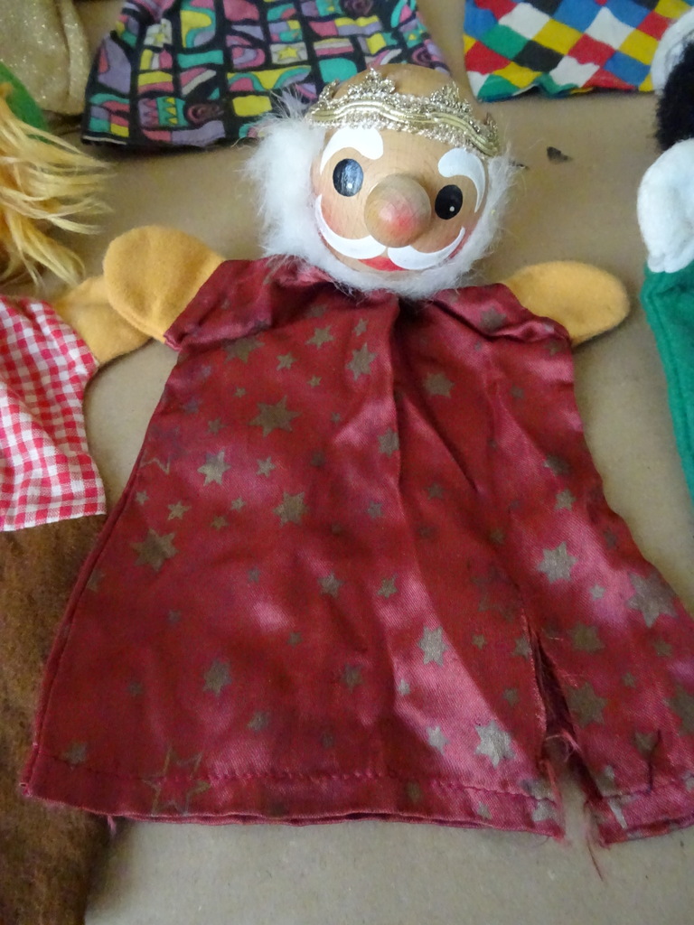 Collectie poppenkastpoppen met houten hoofd - Afbeelding 13