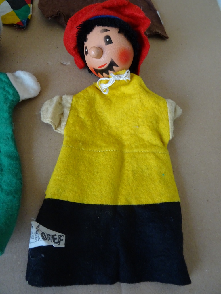 Collectie poppenkastpoppen met houten hoofd - Afbeelding 16