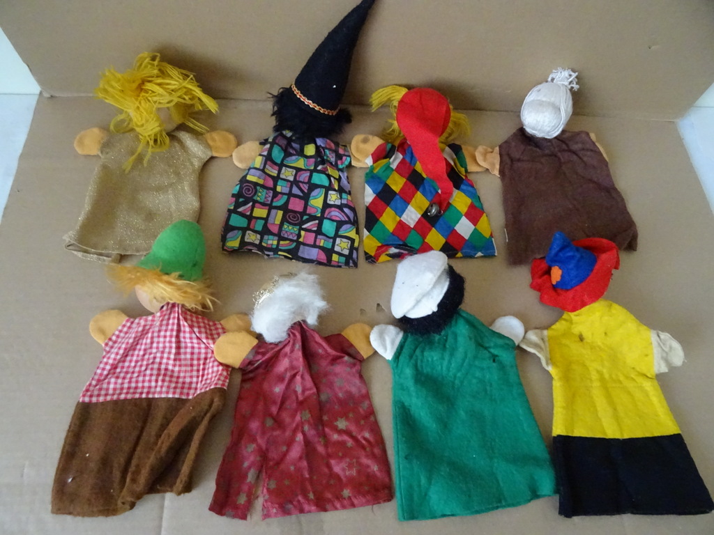 Collectie poppenkastpoppen met houten hoofd - Afbeelding 21