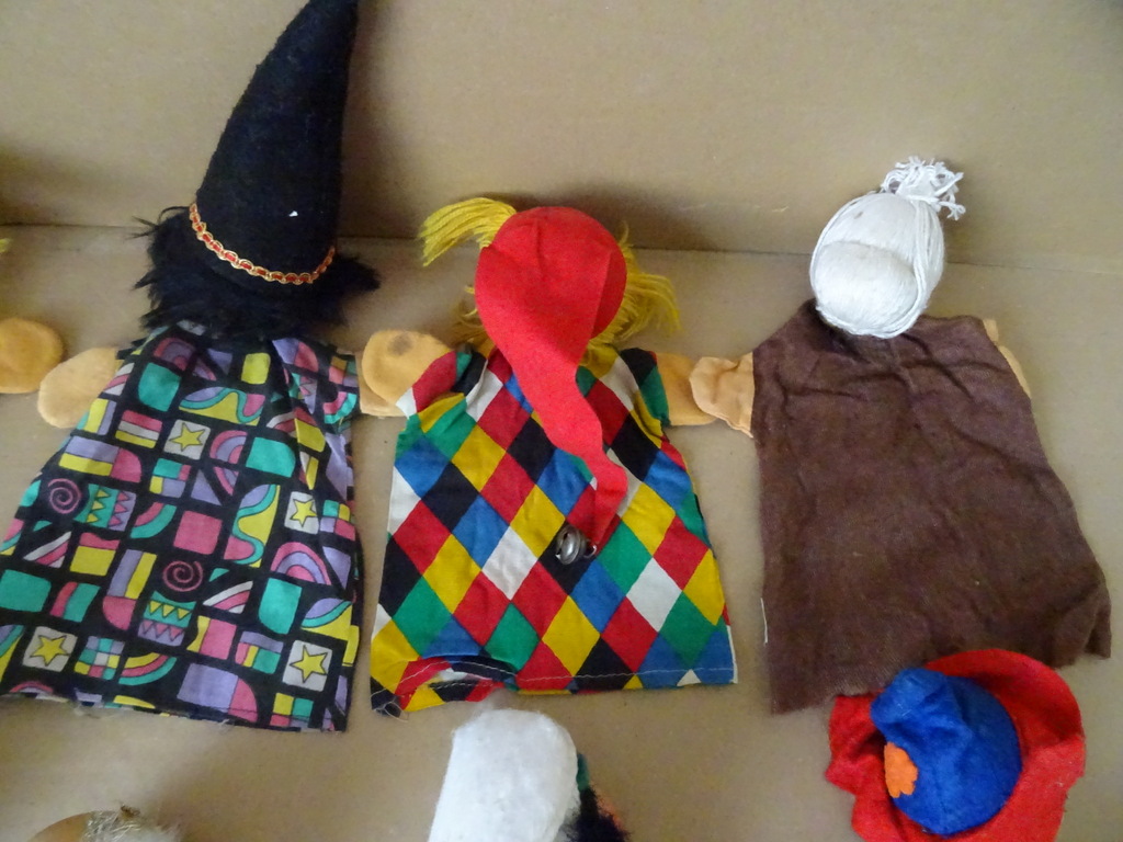 Collectie poppenkastpoppen met houten hoofd - Afbeelding 22