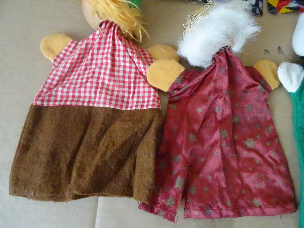 Collectie poppenkastpoppen met houten hoofd - Afbeelding 23
