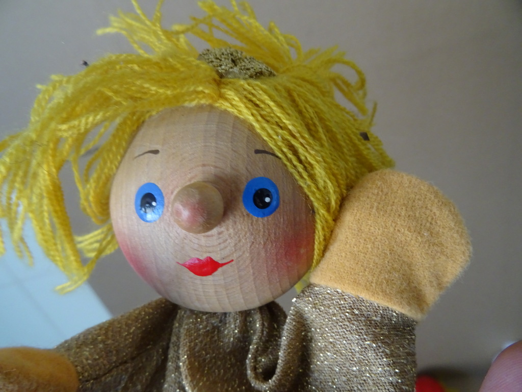 Collectie poppenkastpoppen met houten hoofd - Afbeelding 29