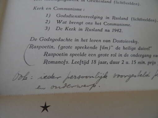 Het christelijk oosten en hereniging april 1954