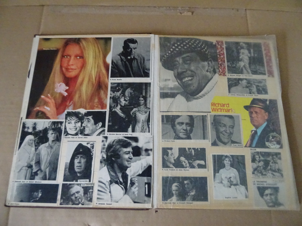 Vintage plakboek met filmsterren - Afbeelding 13