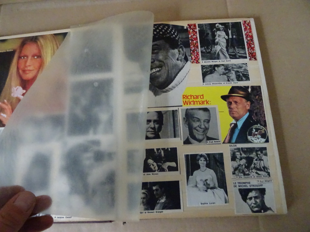 Vintage plakboek met filmsterren - Afbeelding 15