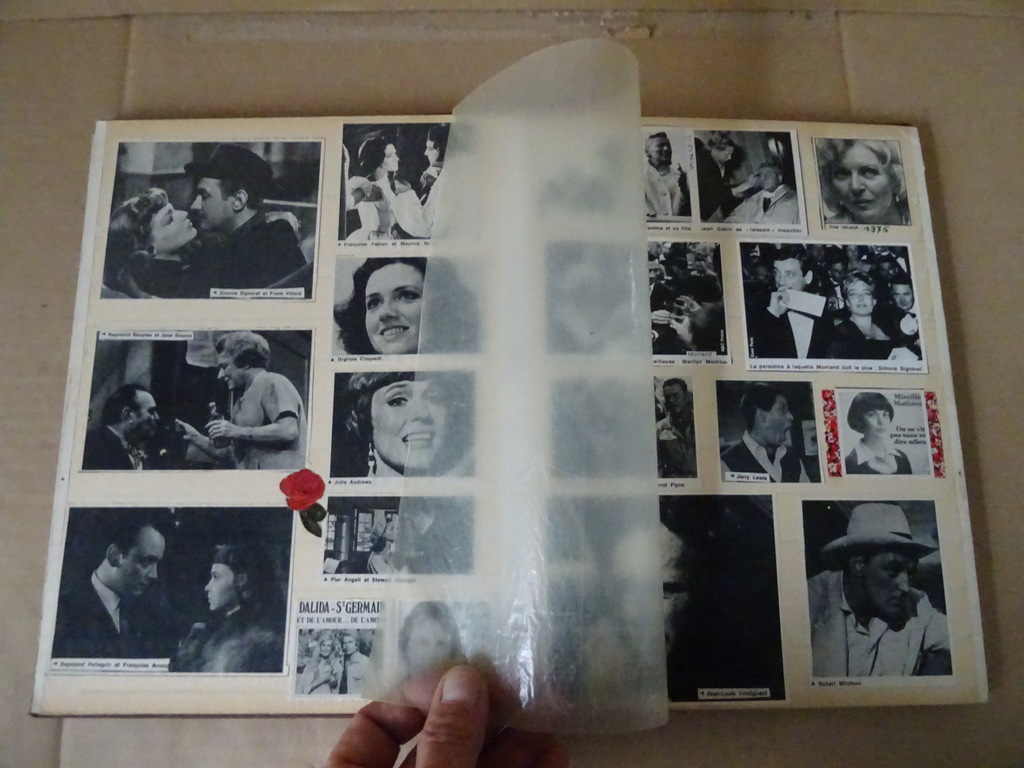 Vintage plakboek met filmsterren - Afbeelding 16