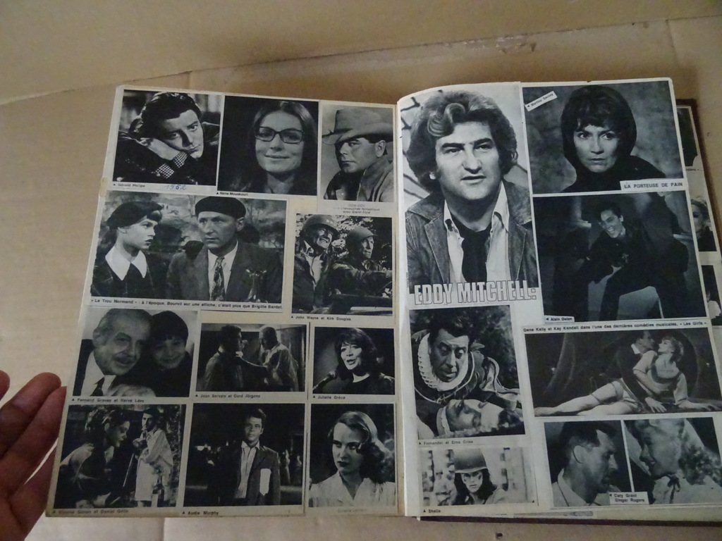 Vintage plakboek met filmsterren - Afbeelding 38