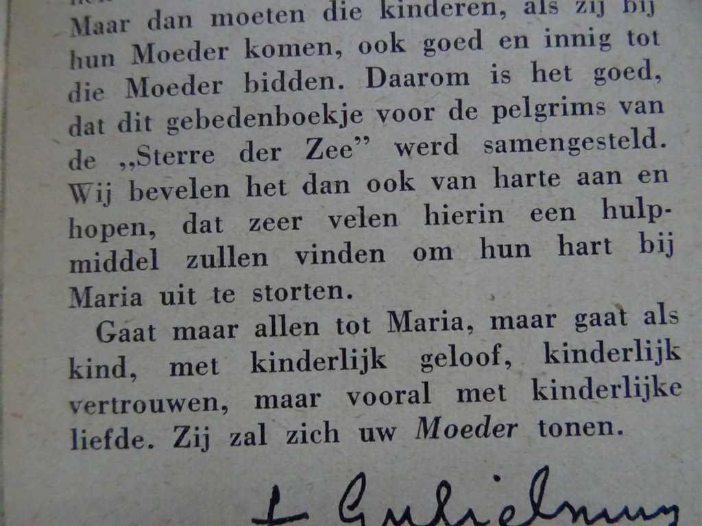 Onze Lieve Vrouw Sterre der Zee Pelgrimsboekje - Afbeelding 10