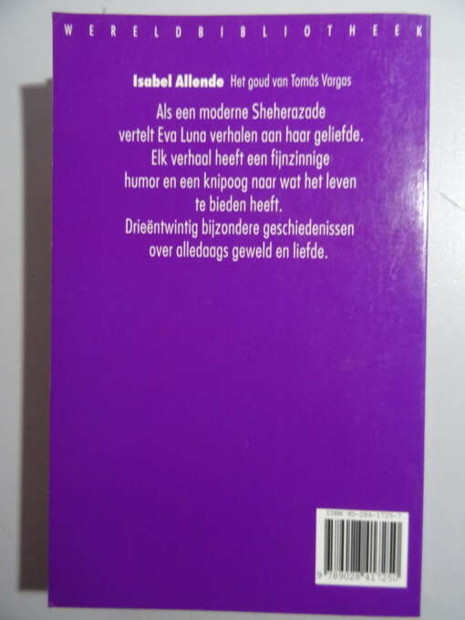 Isabel Allende Het goud van Tomás Vargas
