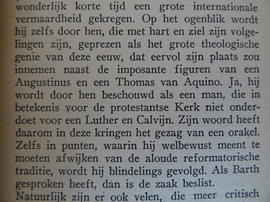 Prof. Dr. J C. de Groot Karl Barth's theologische betekenis - Afbeelding 11