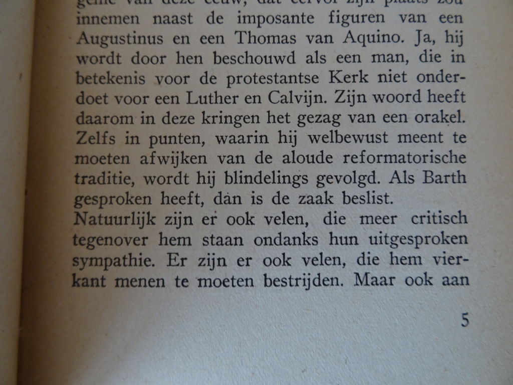 Prof. Dr. J C. de Groot Karl Barth's theologische betekenis - Afbeelding 12