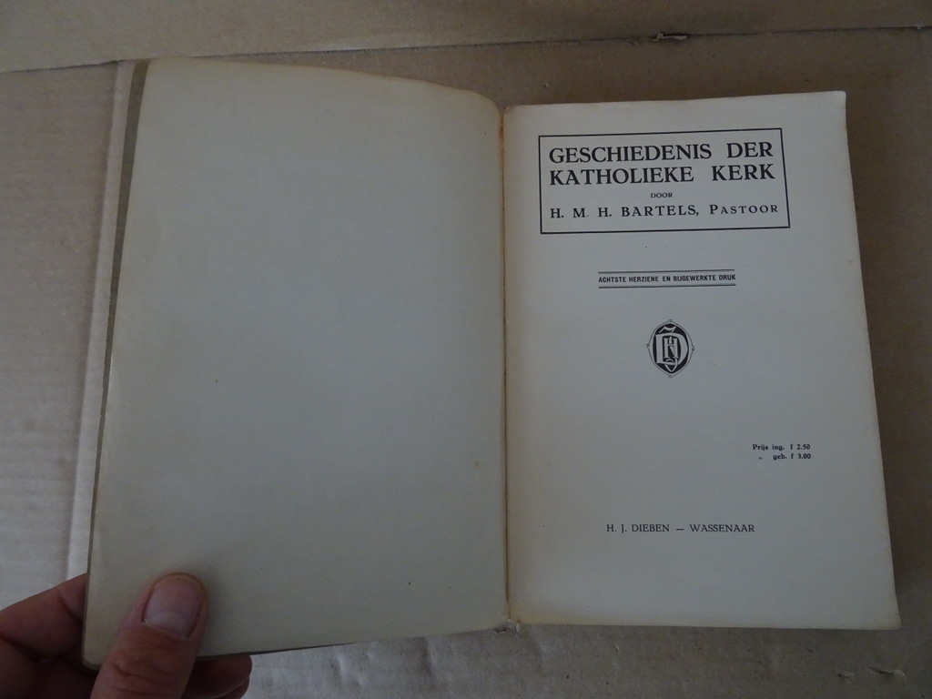 H. M. H. Bartels Geschiedenis der katholieke kerk - Afbeelding 5