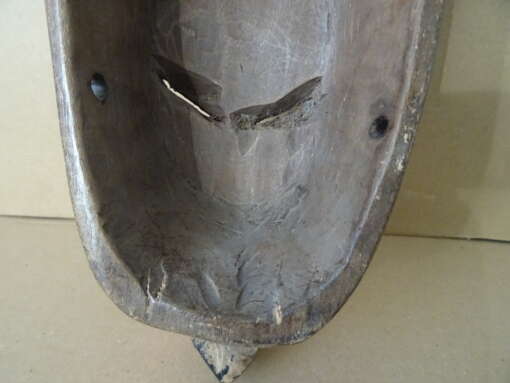 Baule masker Ivoorkust met kraanvogel